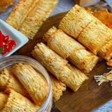 Khô mực cán mỏng tẩm gia vị - Ăn liền - túi 150g 