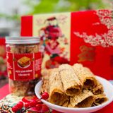  Khô mực cán mỏng tẩm gia vị - Ăn liền - túi 150g 