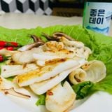  Mực lá 1 nắng size 4-5con/kg 