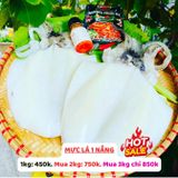 Mực lá 1 nắng size 4-5con/kg 