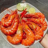  Tôm sú khổng lồ 6 con/kg 