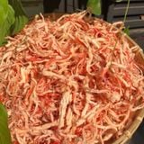  Mực khô xé sợi hấp nước dừa - ăn liền - 200g 