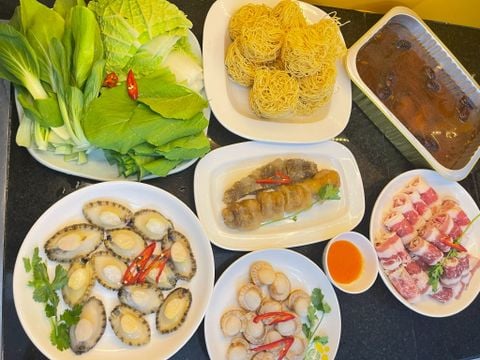 Lẩu bào ngư - Vị thảo mộc - Size lớn (Set 4-5 người) 