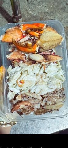  Combo Thịt càng - thân - vế - que Cua (500gram) 
