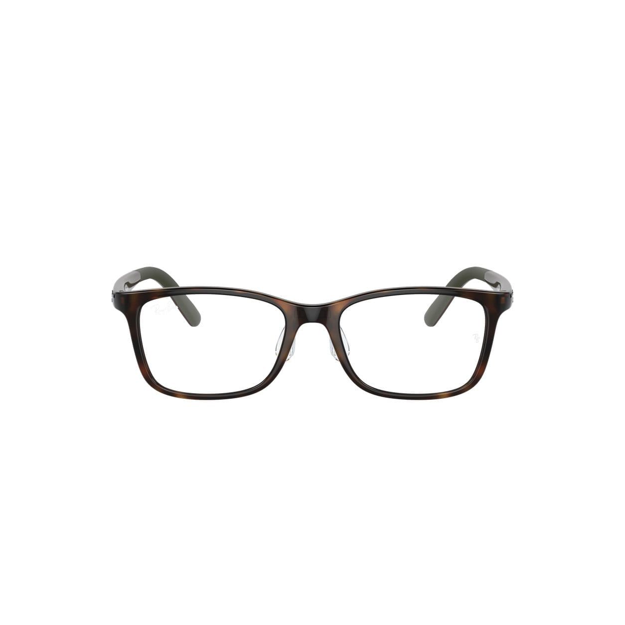 Gọng kính trẻ em Rayban Junior RY1626D 3863 - Nâu vân đồi mồi – ảnh chính diện trên nền trắng