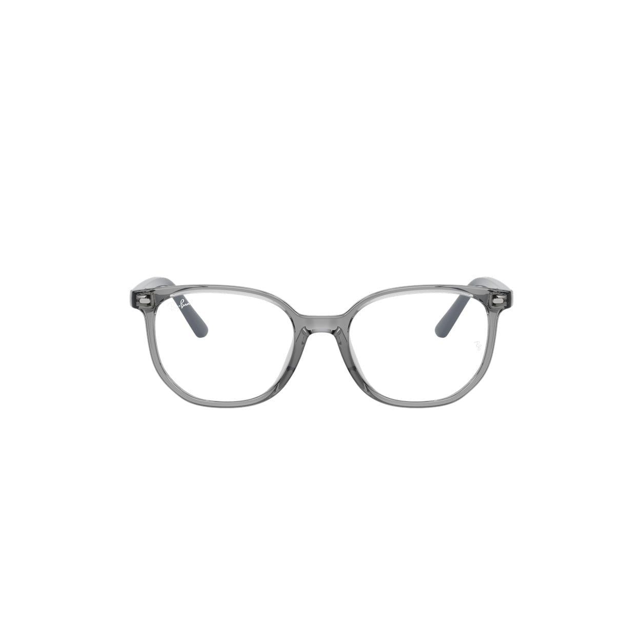 Gọng kính trẻ em Rayban Junior RY9097V 7514 - Xám trong suốt – ảnh chính diện trên nền trắng