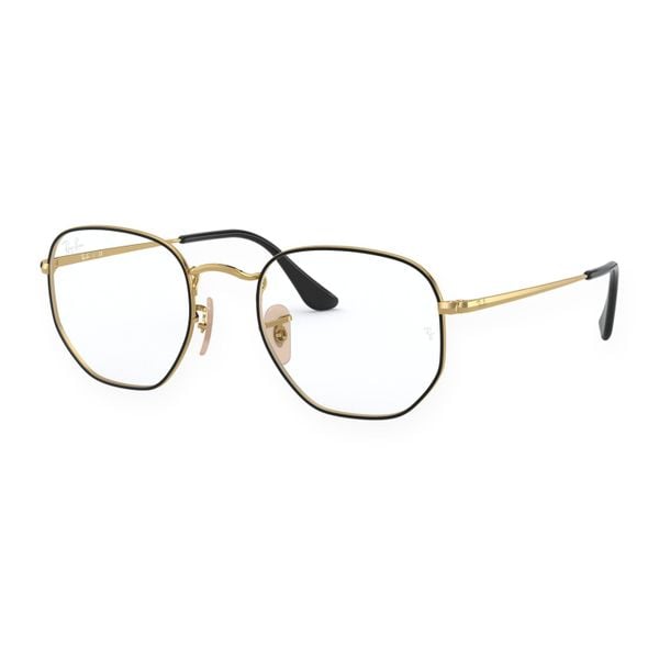Gọng kính Rayban Hexagonal RX6448F 2991 - Vàng Arista bóng