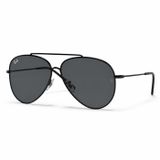 Kính mát Rayban Aviator Reverse RBR0101S 002/GR - Đen bóng, tròng xám đậm