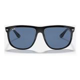 Kính mát Rayban Boyfriend RB4147 601/80 góc ba phần tư trên nền trắng