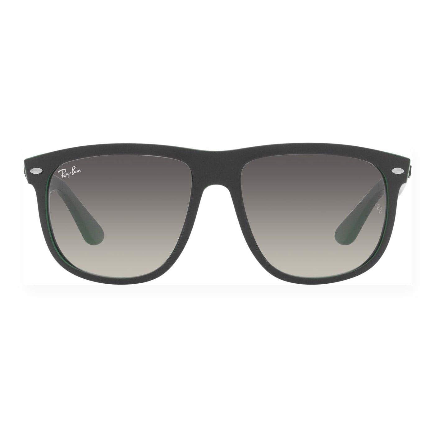 Kính mát Rayban Boyfriend RB4147 656811 góc ba phần tư trên nền trắng
