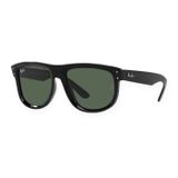 Kính mát Rayban Boyfriend Reverse RBR0501S 6677VR - Đen bóng, tròng xanh lá đậm G-15