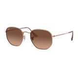 Kính mát Rayban Hexagonal RB3548N 9069A5 - Đồng, tròng hồng chuyển nâu