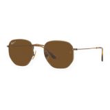 Kính mát Rayban Hexagonal RB8148 920757 - Vàng cổ bán bóng, tròng nâu phân cực