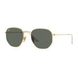 Kính mát Rayban Hexagonal RB8148 921658 - Vàng Legend, tròng xanh lá phân cực