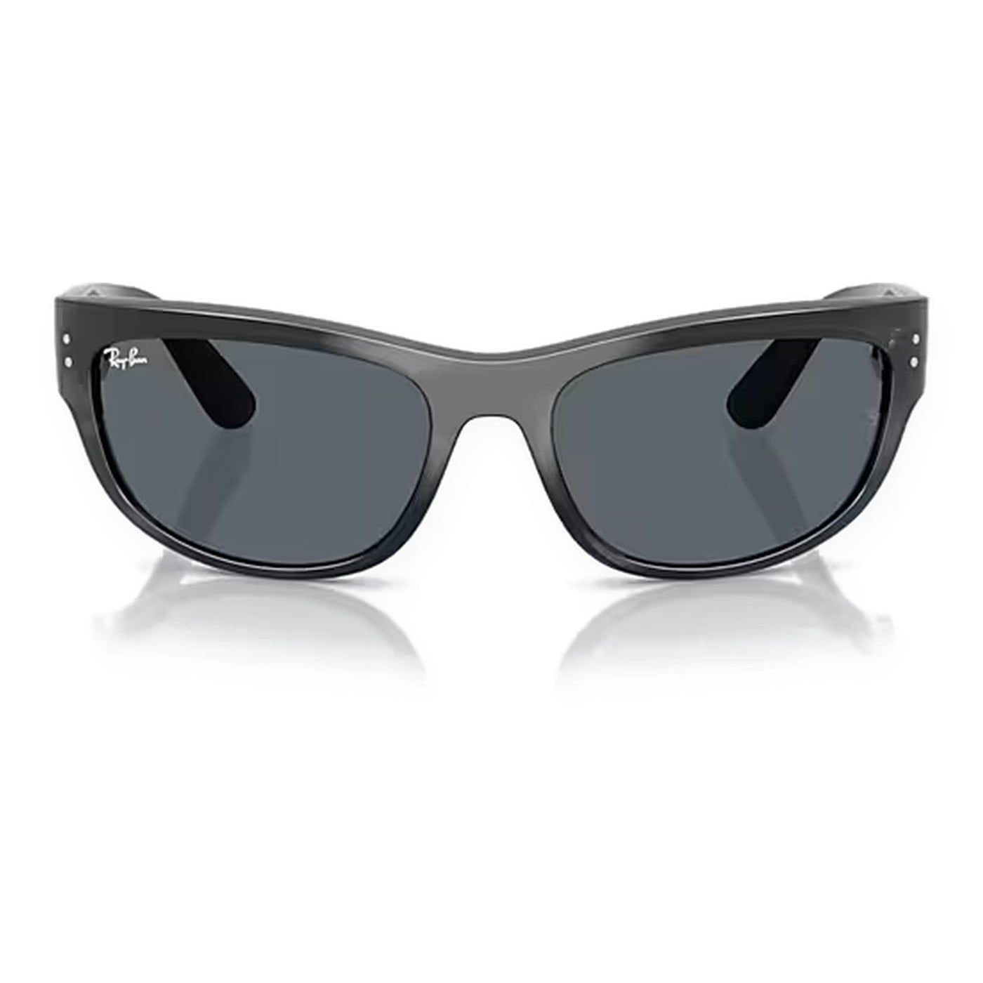 Kính mát Rayban Mega Balorama RB2289 1404R5 góc ba phần tư trên nền trắng