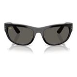 Kính mát Rayban Mega Balorama RB2289 6826J5 góc ba phần tư trên nền trắng