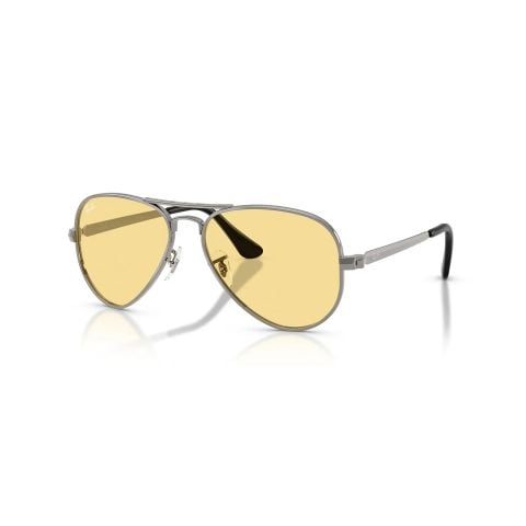 Kính mát Rayban Aviator Max RB3925 004/R6 - Xám súng bóng, tròng vàng