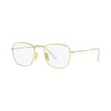 Kính mát Rayban Frank RB3857 001/GH trên nền trắng