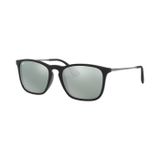 Kính mát Rayban Chris RB4187F 601/30 trên nền trắng