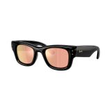 Kính mát Rayban A$AP Rocky Wayfarer Puffer RB4940 601/7J trên nền trắng