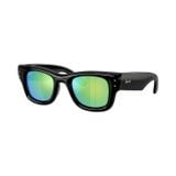 Kính mát Rayban A$AP Rocky Wayfarer Puffer RB4940 601/8N trên nền trắng