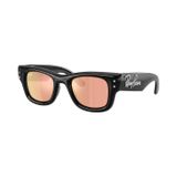 Kính mát Rayban A$AP Rocky Wayfarer Puffer Crystal Edition RB4940B 68647J trên nền trắng