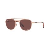 Kính mát Rayban Frank Ii Titanium RB8258 3140/AF trên nền trắng