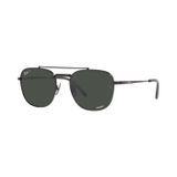Kính mát Rayban Frank Ii Titanium RB8258 3141/K8 trên nền trắng