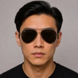 Kính mát Rayban Aviator Reverse RBR0101S 004/83 - Xám gunmetal bóng, tròng nâu đậm phân cực