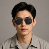 Kính mát Rayban Caravan Reverse RBR0102S 004/GR - Xám gunmetal bóng, tròng xám đậm
