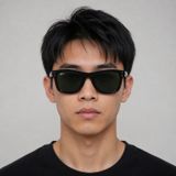 Kính mát Rayban Wayfarer Reverse RBR0502SF 6677VR - Đen bóng, tròng xanh lá đậm G-15