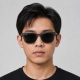 Kính mát Rayban Wayfarer Reverse RBR0502SF 6707GR - Xám đậm trong suốt, tròng xám đậm