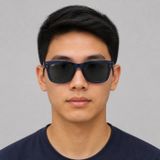 Kính mát Rayban Wayfarer Reverse RBR0502SF 67083A - Xanh navy trong suốt, tròng xanh dương đậm