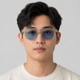Kính mát Rayban Wayfarer Reverse RBR0502SF 678072 - Be opal phối mật ong, tròng xanh dương nhạt