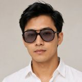 Kính mát Rayban Bill RB2198 901/53 - Đen bóng, tròng tím