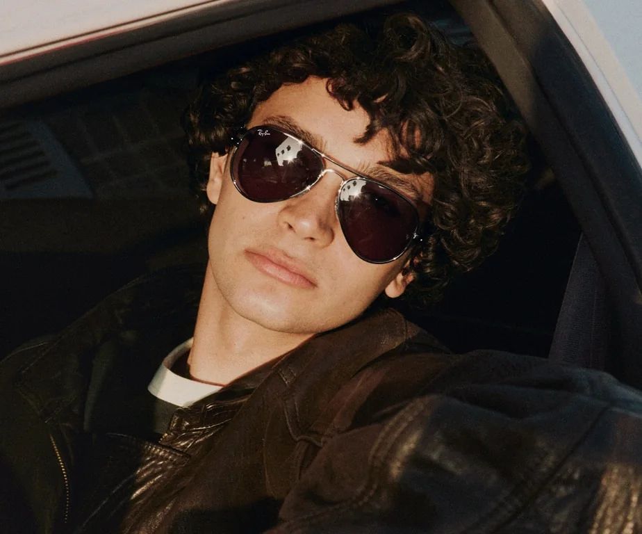 Kính mát Rayban Aviator Max RB3925 004/53 - Xám súng bóng, tròng tím