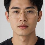Kính mát Rayban Frank RB3857 001/GH trên nền trắng