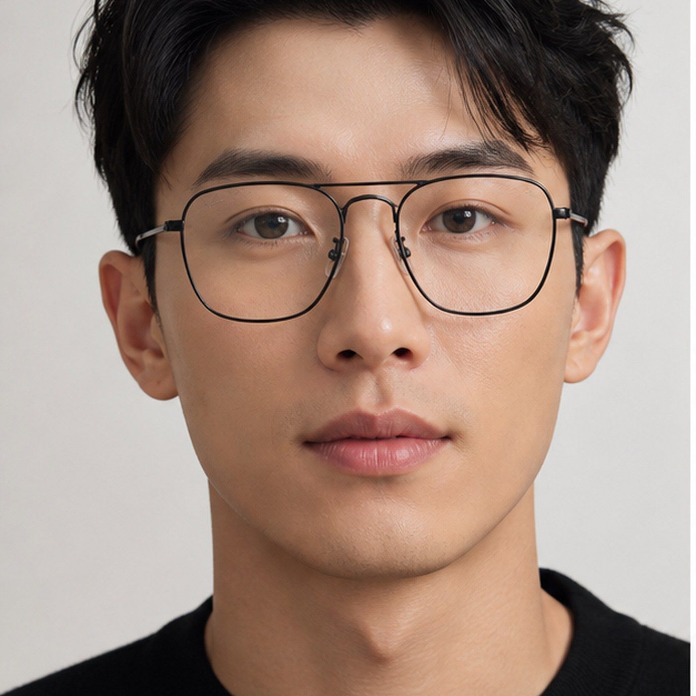 Gọng kính Rayban Frank RX3857VF 2509 trên nền trắng