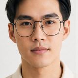 Gọng kính Rayban Frank RX3857VF 3118 trên nền trắng