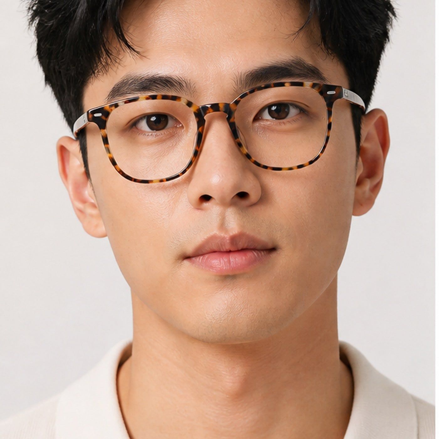 Gọng kính Rayban Elliot RX5397F 8173 trên nền trắng