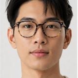 Gọng kính Rayban Elliot RX5397F 8174 trên nền trắng