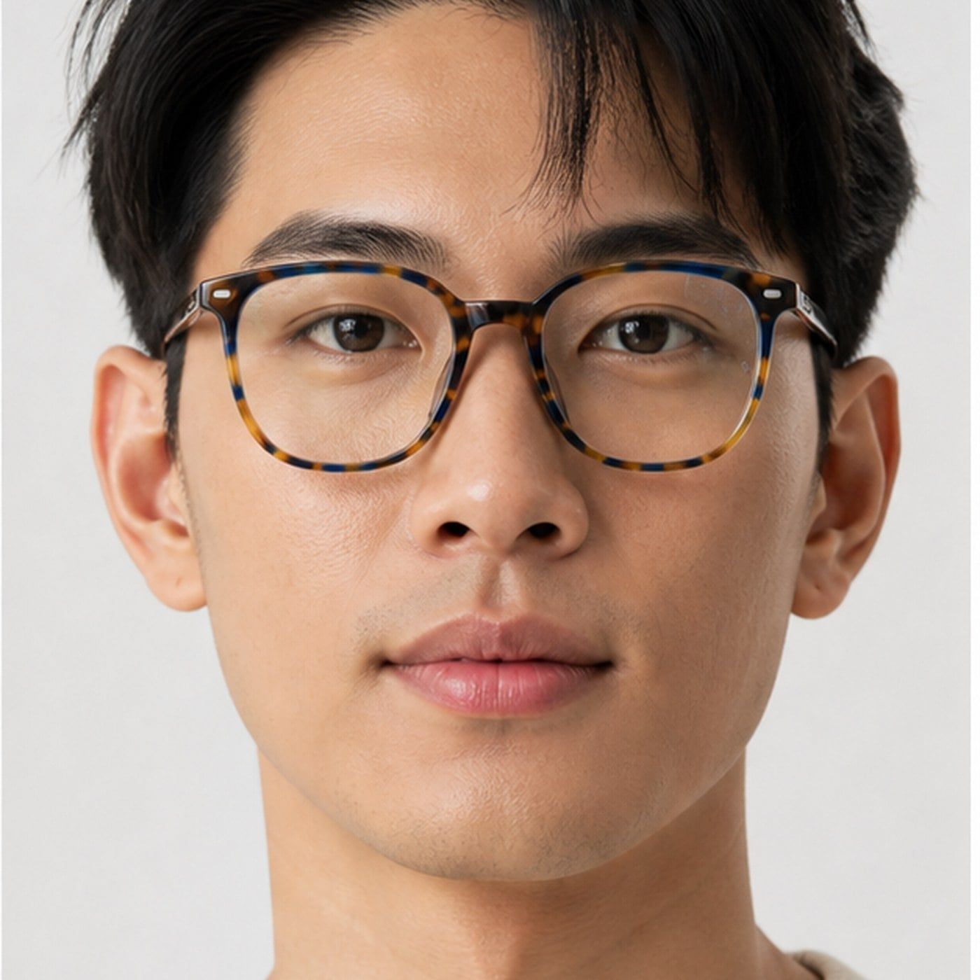 Gọng kính Rayban Elliot RX5397F 8174 trên nền trắng
