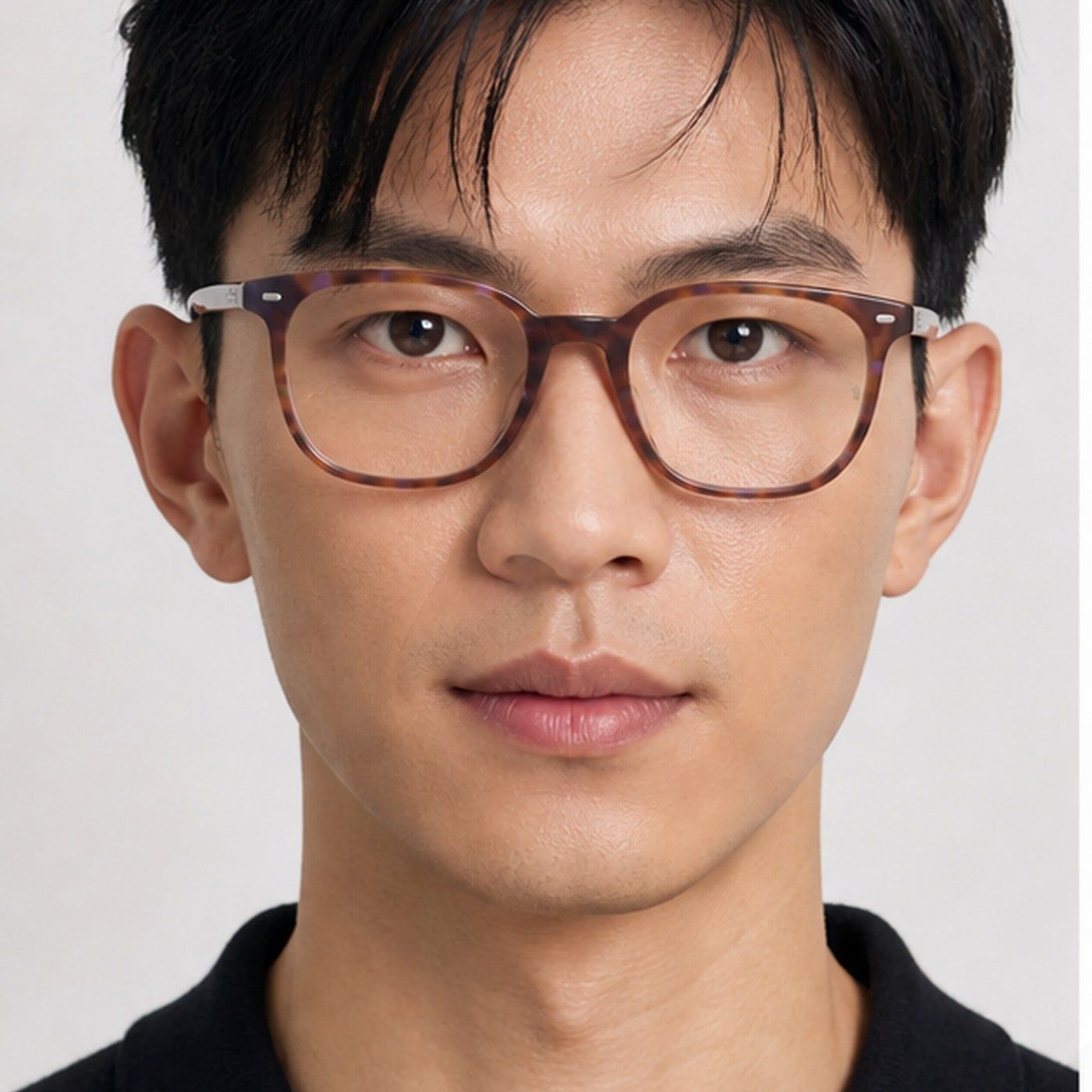 Gọng kính Rayban Elliot RX5397F 8175 trên nền trắng