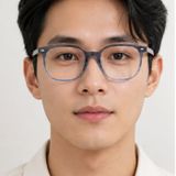 Gọng kính Rayban Elliot RX5397F 8254 trên nền trắng