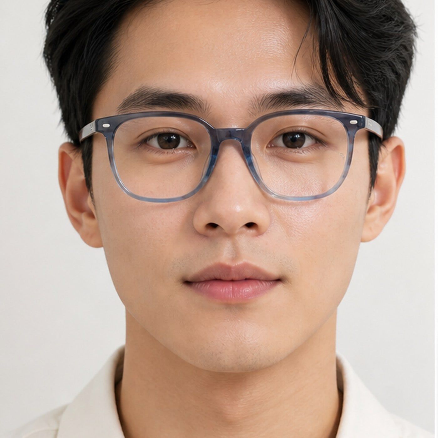 Gọng kính Rayban Elliot RX5397F 8254 trên nền trắng