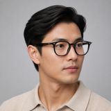 Gọng kính Rayban Hexagonal RX7151F 2000 - Đen bóng