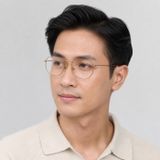 Gọng kính Rayban Hexagonal RX8148V 1222 - Vàng cổ bán bóng