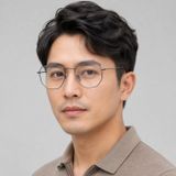 Gọng kính Rayban Hexagonal RX8148V 1223 - Xám gunmetal bán bóng