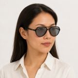 Kính mát Rayban Cats 5000 RB4125 601/R5 - Đen bóng, tròng xám