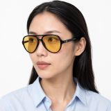 Kính mát Rayban Cats 5000 RB4125 601/R6 - Đen bóng, tròng vàng